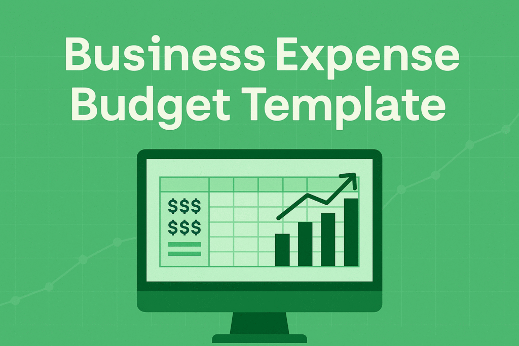 Business Expenses Budget Sheet Excel Template Feature Image