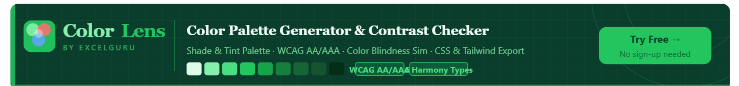 ColorLens by ExcelGuru